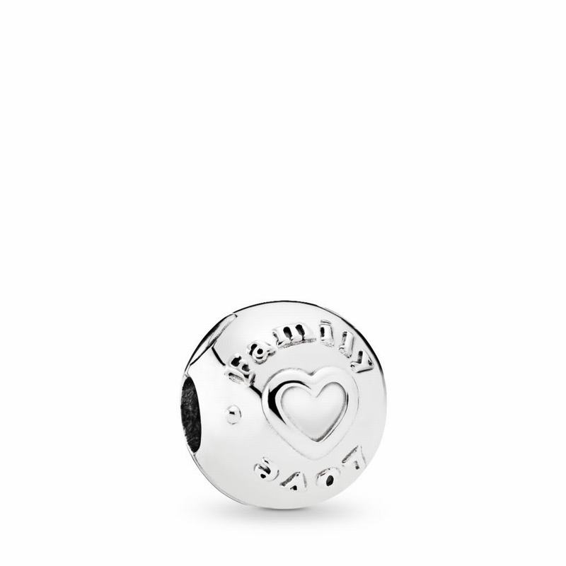 Pandora Australia Family & Love Clip Charm - Two Tone | MTUDZV182